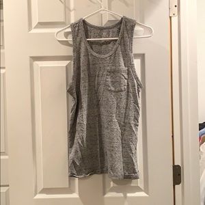❤️50% OFF gray tank with pocket ❤️